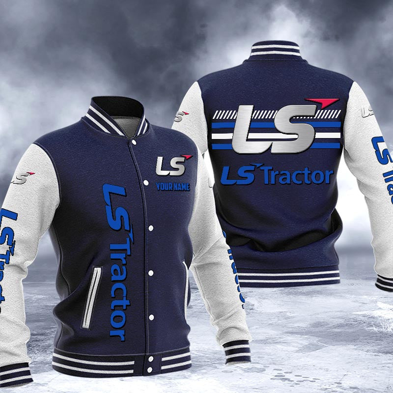 Ls Tractor Dmhj1633 Logo Baseball Varsity Jacket