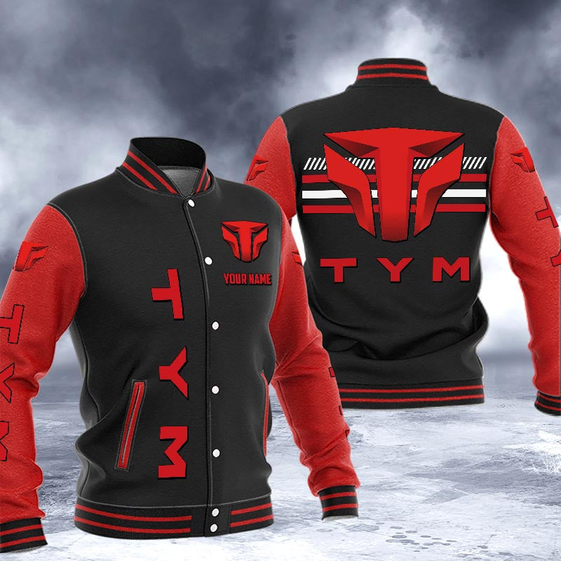 Tym Tractors Dmhj1646 Logo Baseball Varsity Jacket