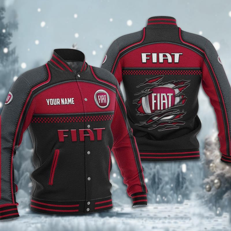 Fiat Dmhj1808 Baseball Jacket Logo Baseball Varsity Jacket