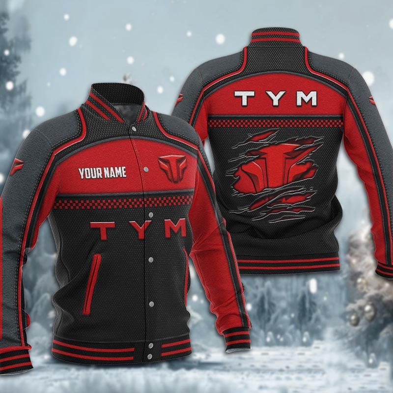 Tym Tractors Dmhj1941 Baseball Jacket Logo Baseball Varsity Jacket