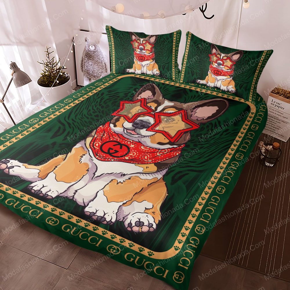 Gucci Corgi Bedding Sets