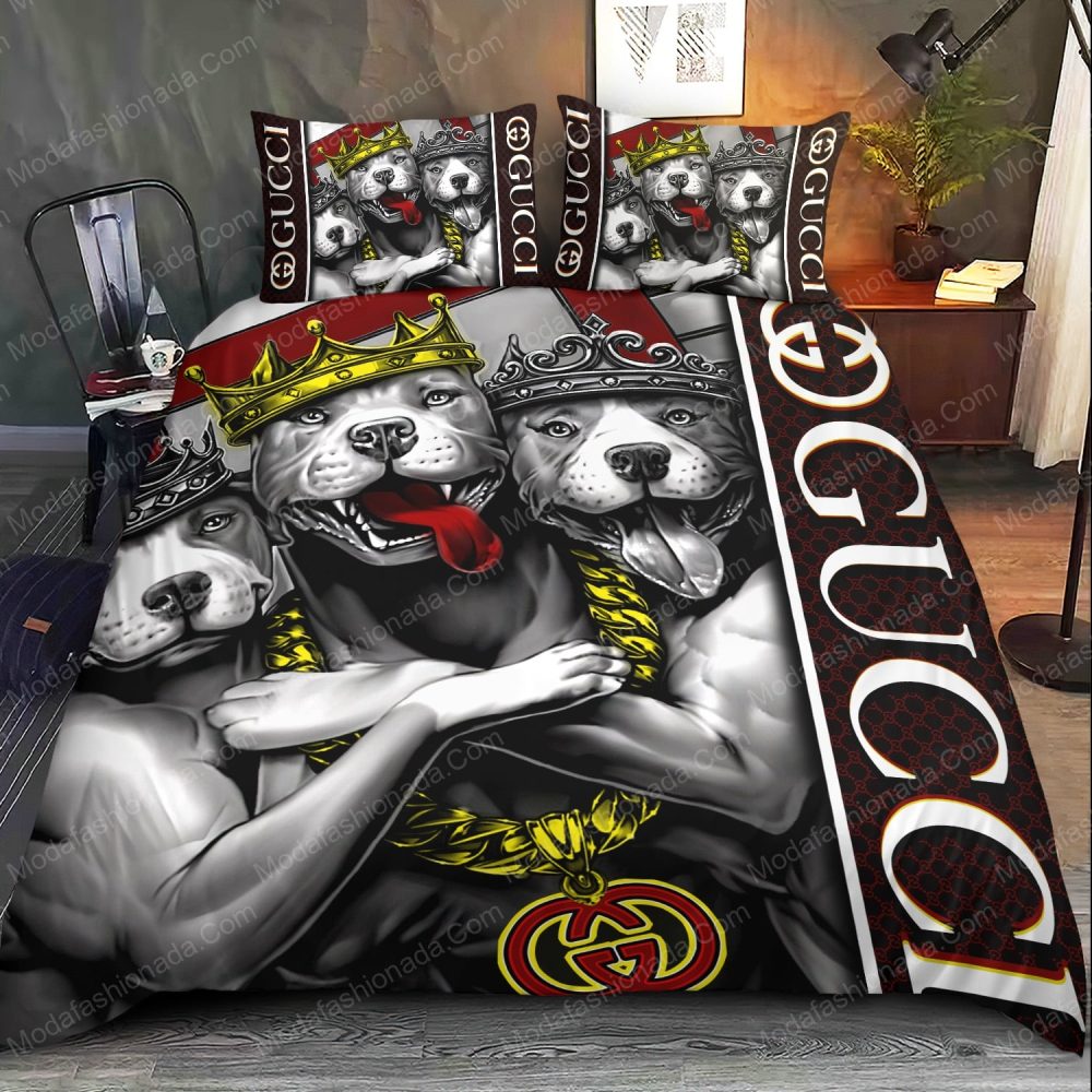 Gucci Pitbull Bedding Sets