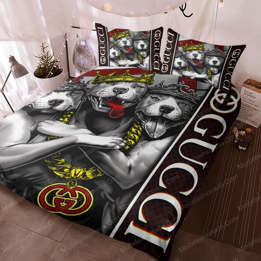 Gucci Pitbull Bedding Sets