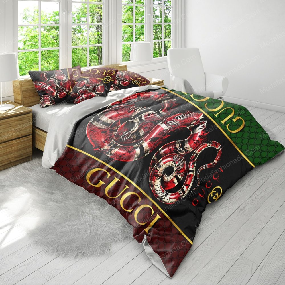 Gucci Snake Bedding Sets