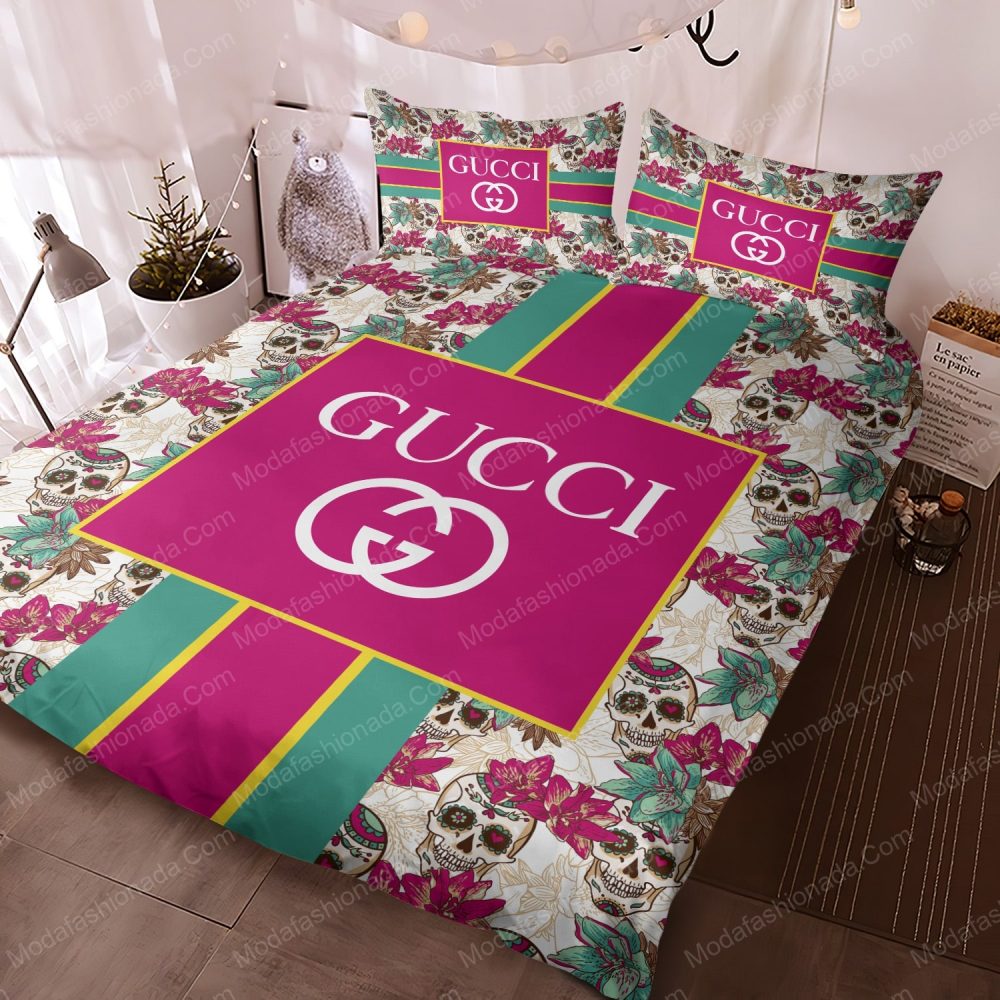 Gucci Sugar Skull Bedding Sets