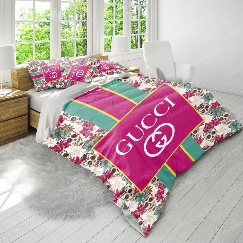 Gucci Sugar Skull Bedding Sets