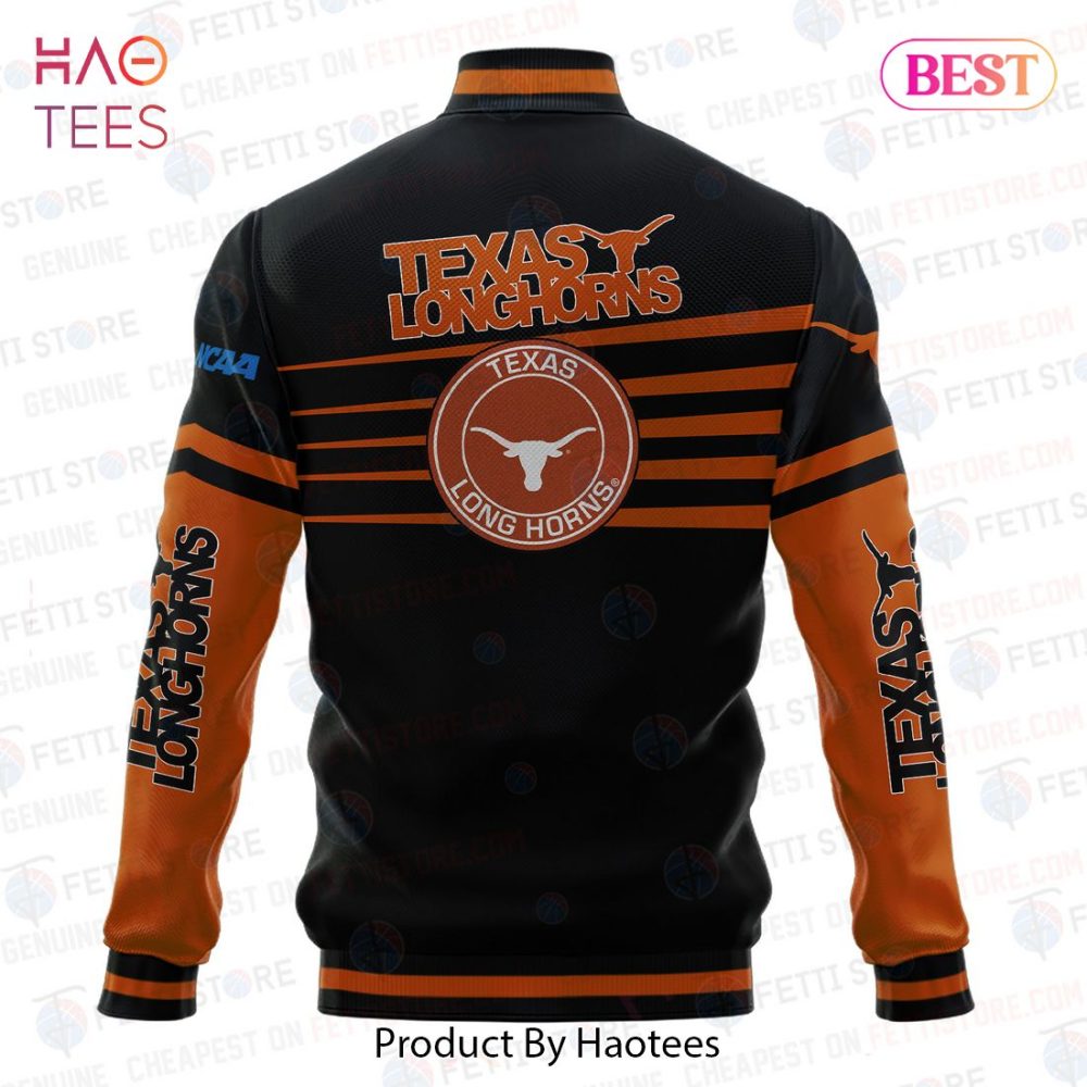 Texas Longhorns Varsity Jacket – Stylish Ncaa Fan Gear By Haotees