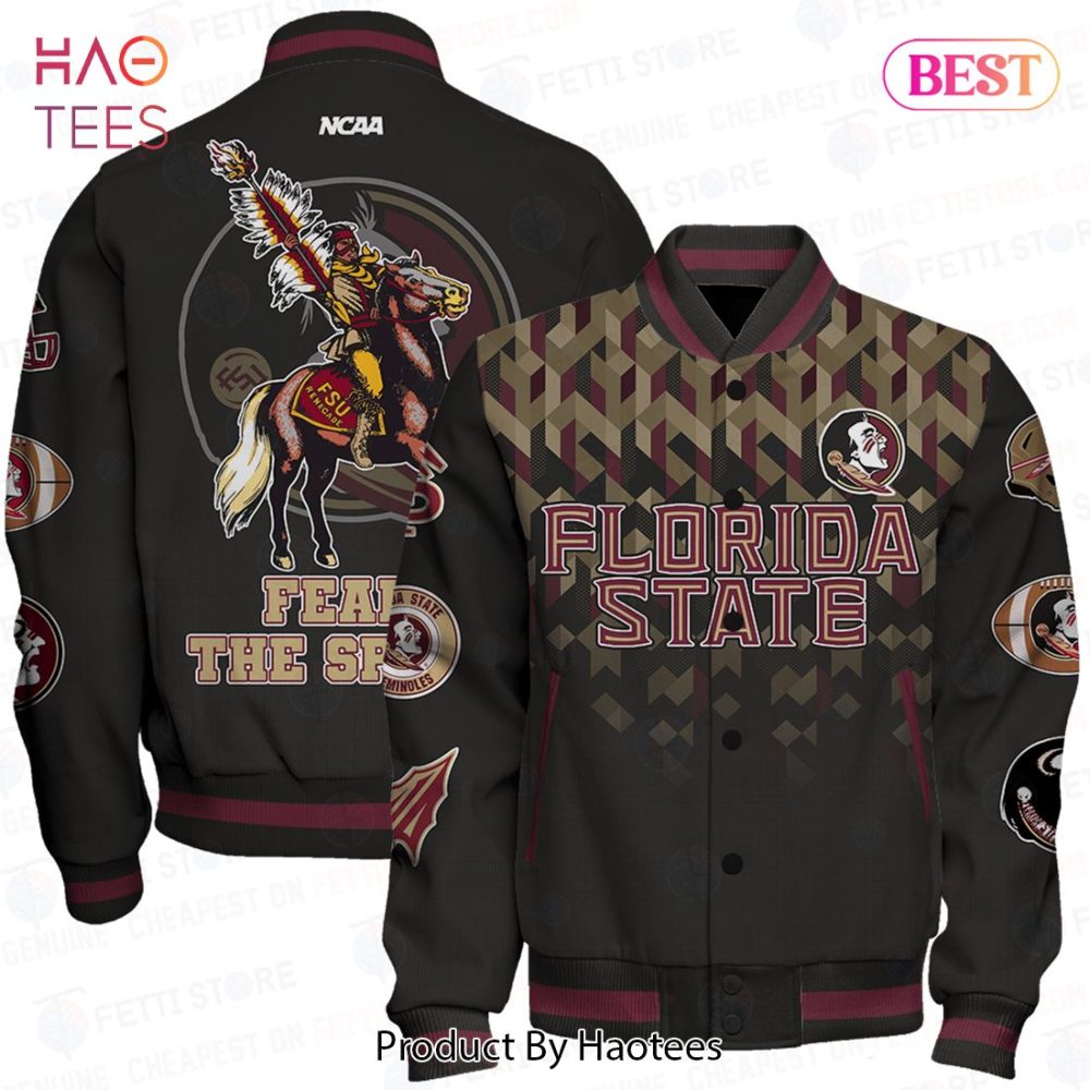 Florida State Seminoles Varsity Jacket - Bold Design, Perfect For Fans! Limited Edition