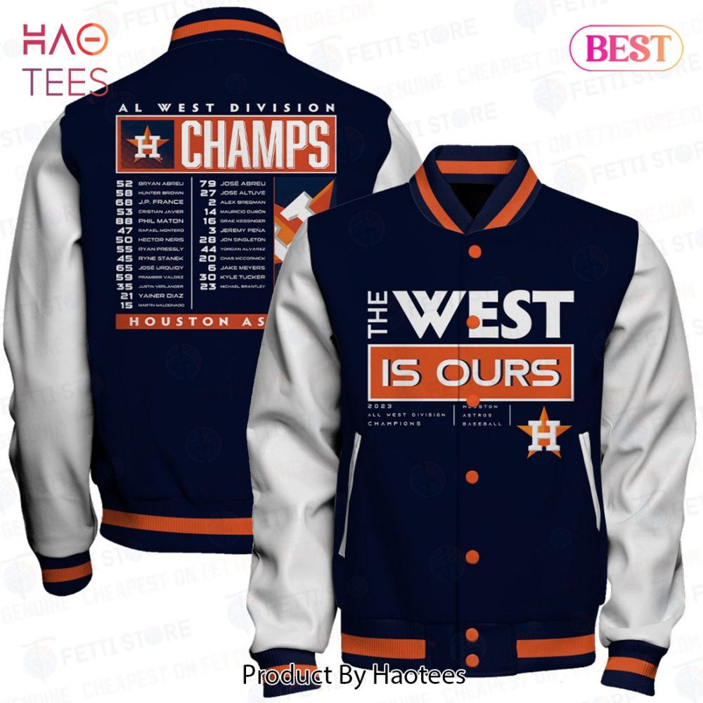 Limited Edition Houston Champs Varsity Jacket - Celebrate Victory In Style!
