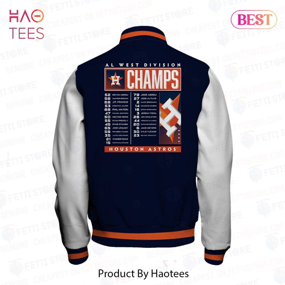Limited Edition Houston Champs Varsity Jacket - Celebrate Victory In Style!