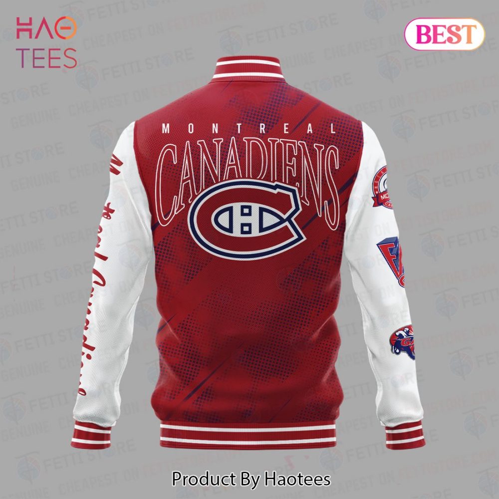 Premium Montreal Canadiens Varsity Jacket - Stylish Fan Gear For True Supporters