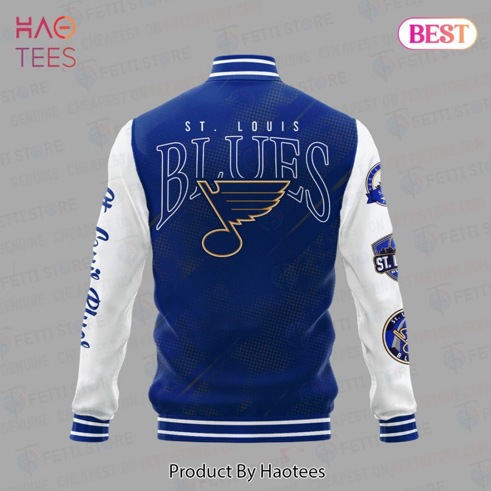 St. Louis Blues Varsity Jacket – Stylish Fan Gear For Ultimate Team Spirit