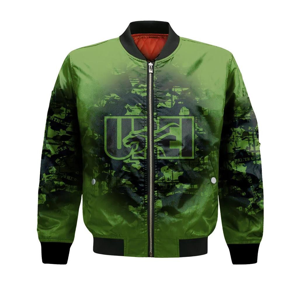 Upei Panthers Bomber Jacket 3D Printed Camouflage Vintage