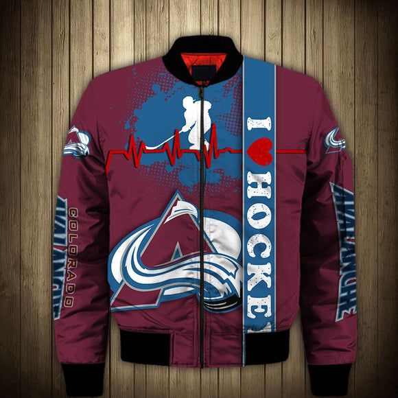 Men'S Colorado Avalanche Jacket 3D