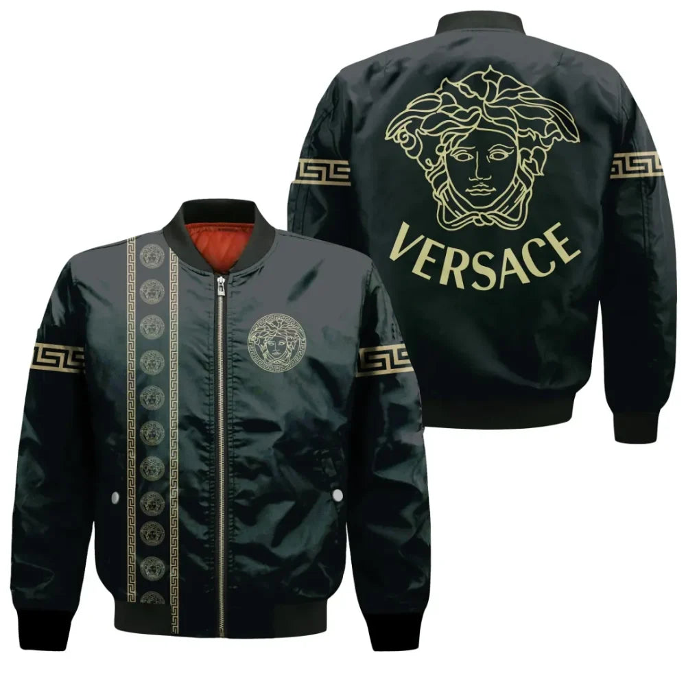 Versace Bomber Jacket Sweatpants Pants Luxury Brand Clothing Clothes Outfit For Men Women 24