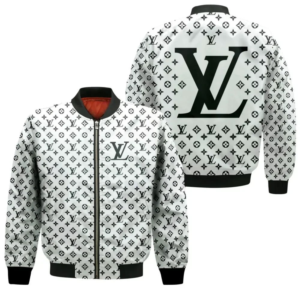 Louis Vuitton Bomber Jacket Sweatpants Pants Luxury Brand Clothing Clothes Outfit For Men Women 15