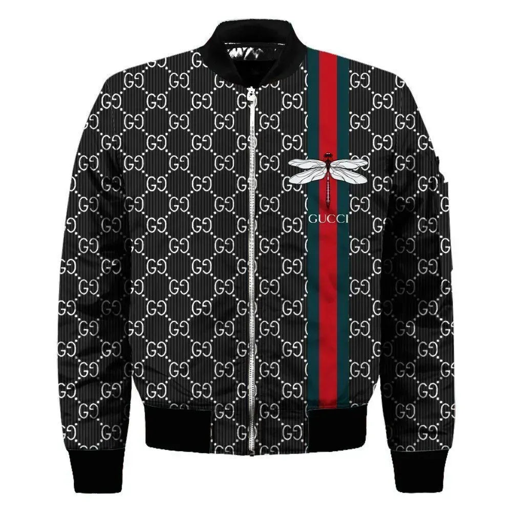 Gucci Bomber Jacket Sweatpants Pants Luxury Brand Clothing Clothes Outfit For Men Women 01