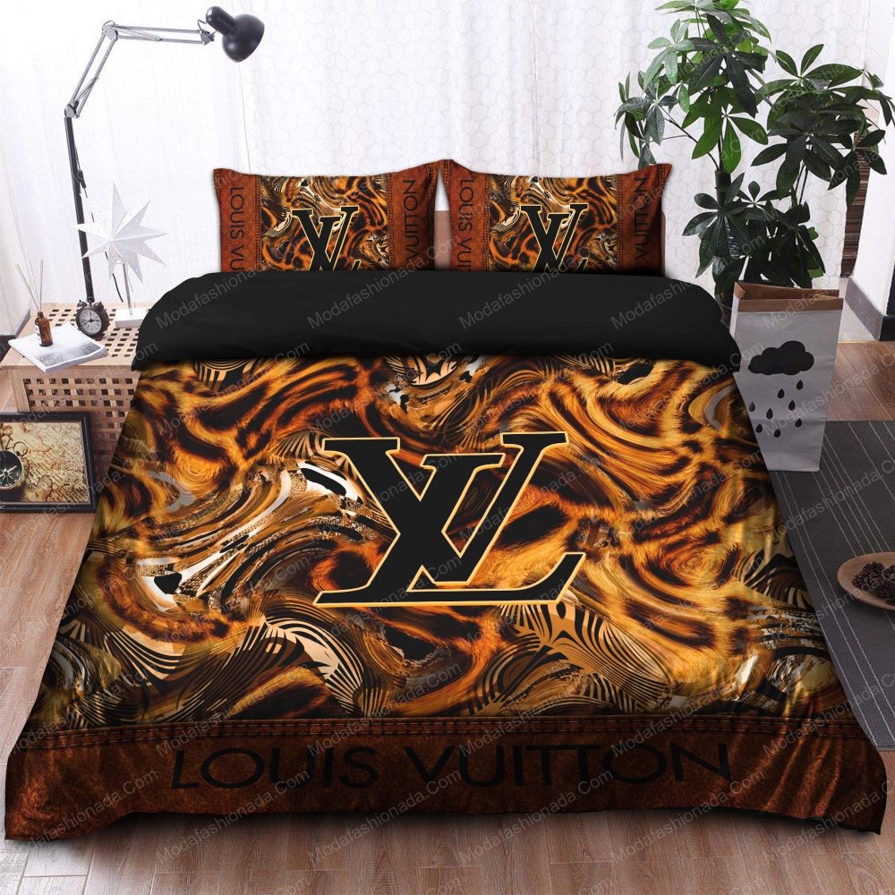 Leopard Louis Vuitton Bedding Sets
