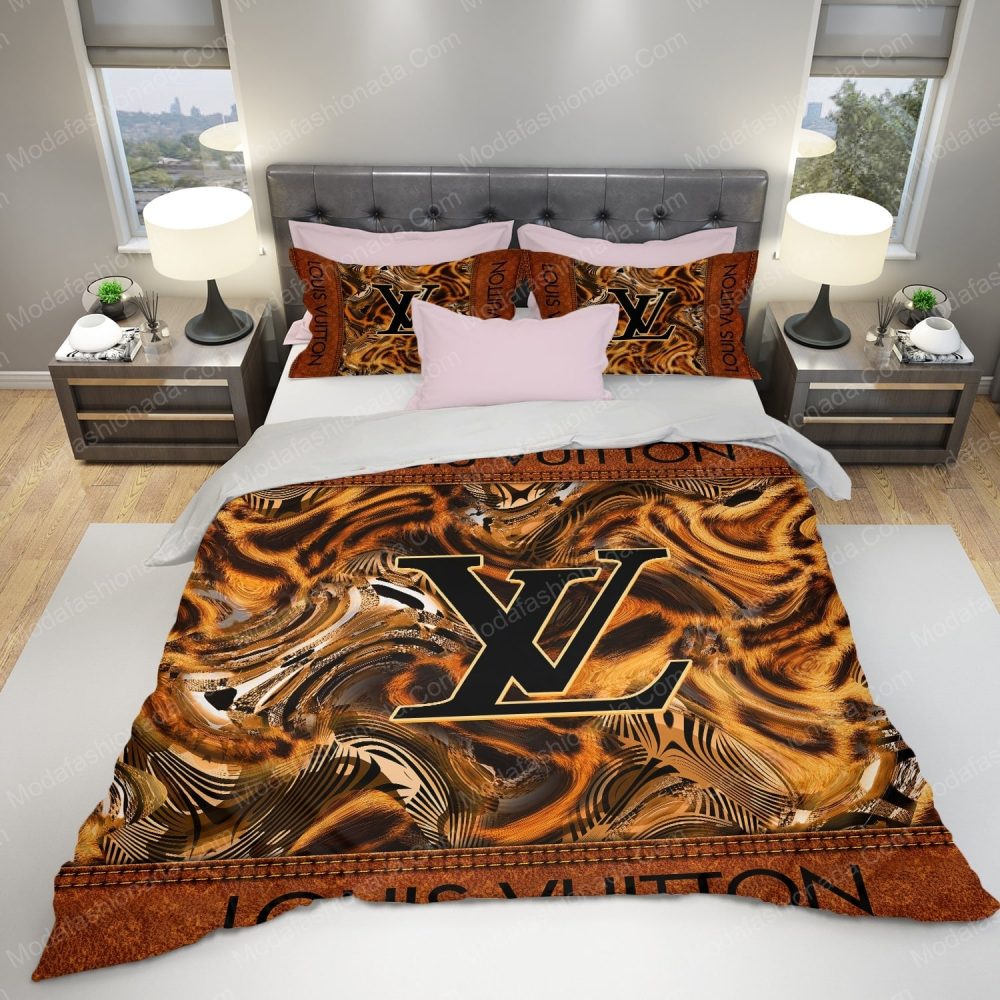 Leopard Louis Vuitton Bedding Sets