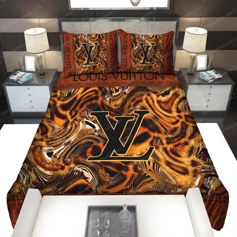 Leopard Louis Vuitton Bedding Sets