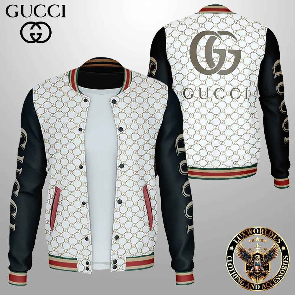[Limited] Luxury Premium Gucci Varsity Jacket Lux-Bj1-00Baq3Clcf