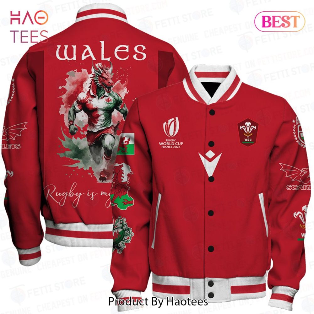 Limited Edition Wales Rugby World Cup 2023 Jacket - Premium Quality &amp; Design