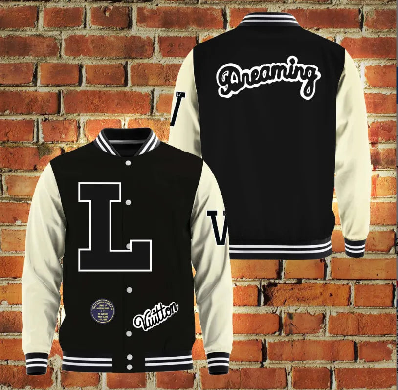 Limited Edition Louis Vuitton Lv Varsity Jacket Mrs-Bj1-61023001