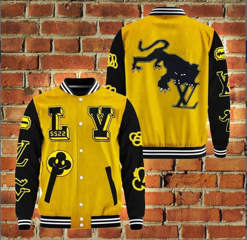 Limited Edition Louis Vuitton Lv Varsity Jacket Mrs-Bj1-61023003