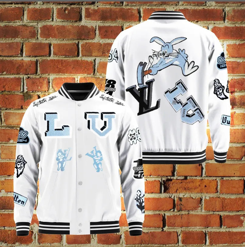 Limited Edition Louis Vuitton Lv Varsity Jacket Mrs-Bj1-61023005