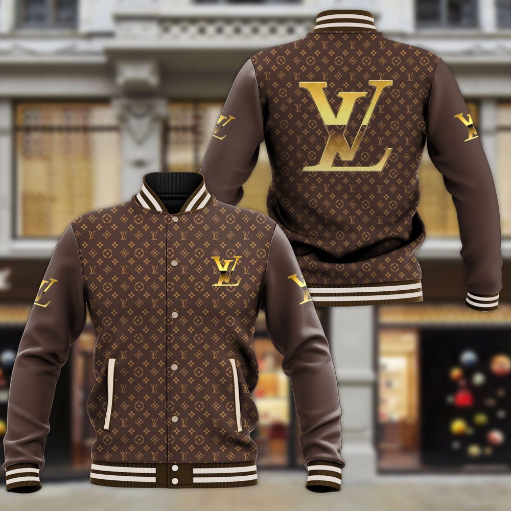 Limited Louis Vuitton Lv Varsity Jacket Vsj-M0008
