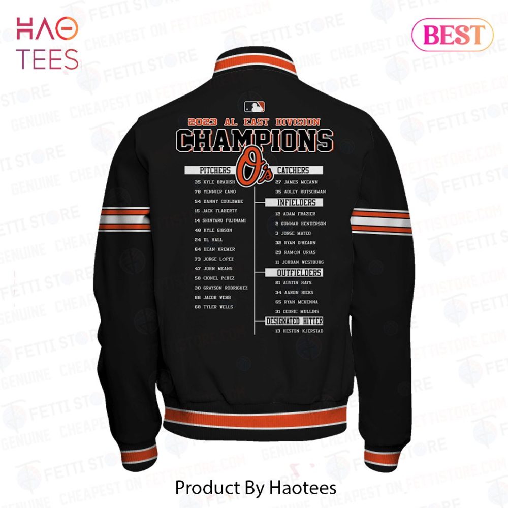 2023 Al East Division Champions Jacket - Celebrate Your Team Spirit With Style!