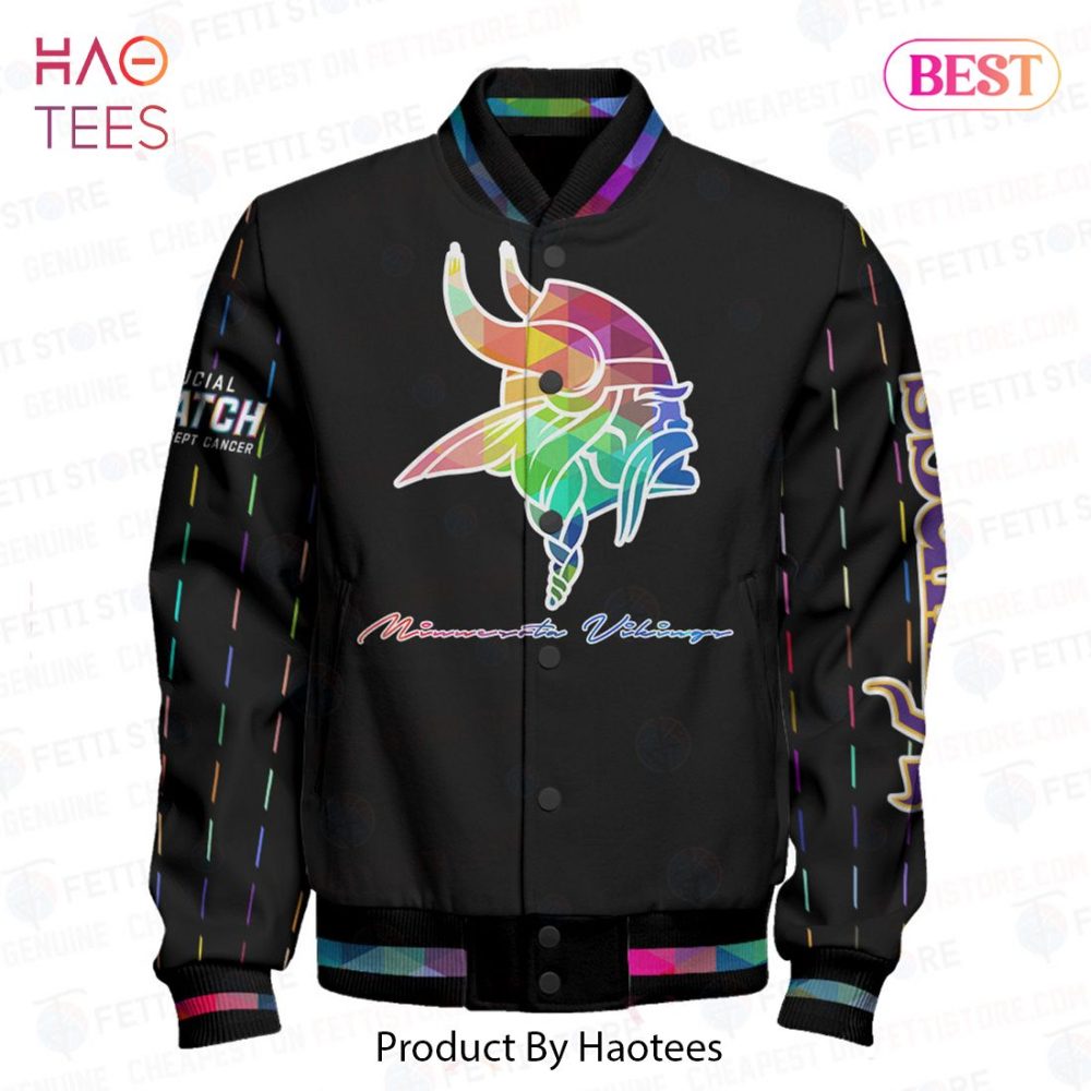 Vibrant Viking Pride Bomber Jacket - Colorful Retro Design, Unisex Fashion