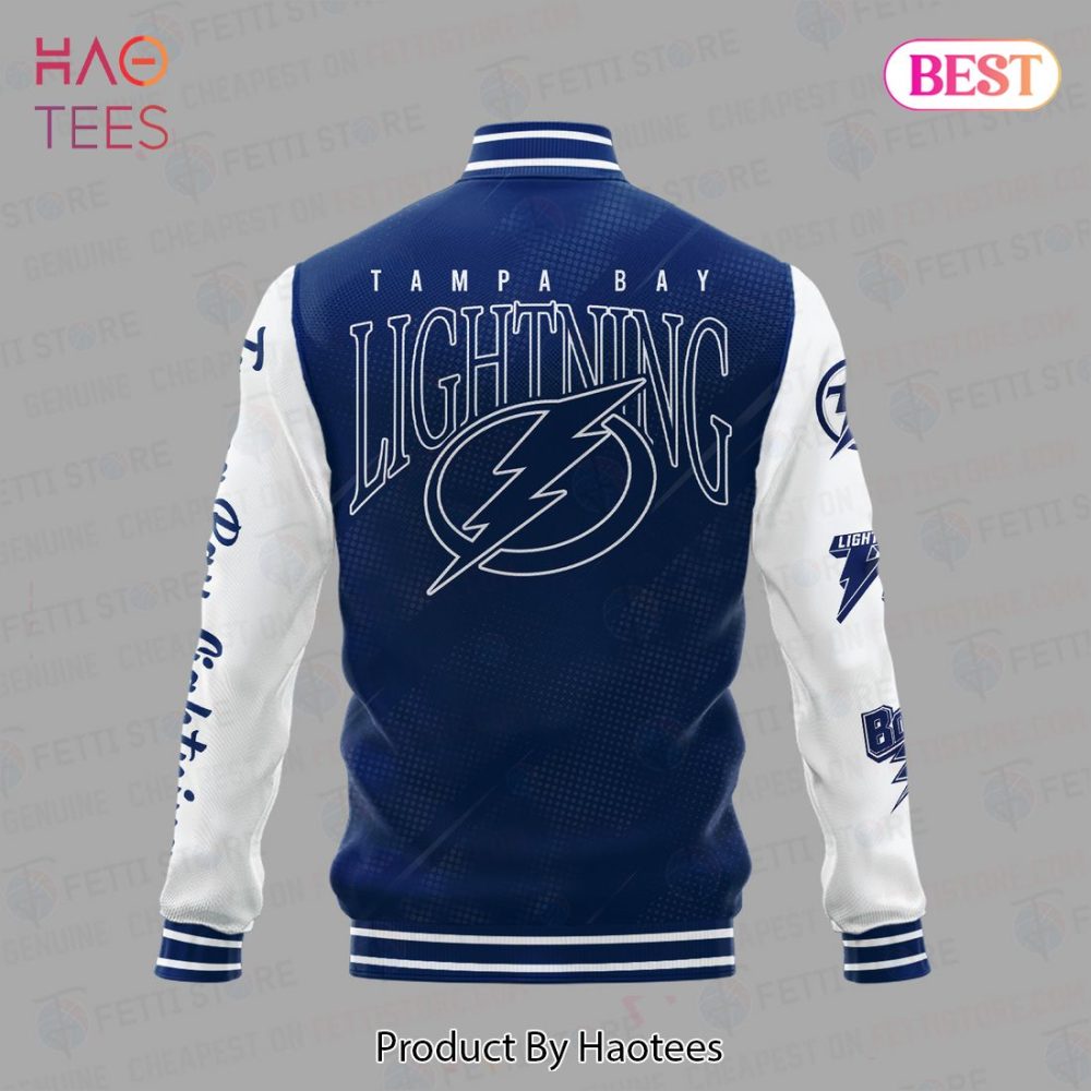 Tampa Bay Lightning Varsity Jacket - Stylish Fan Gear For Ultimate Support