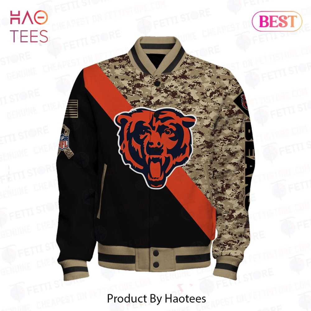 Stylish Camouflage Bear Jacket - Perfect For Fans , Shop Now!