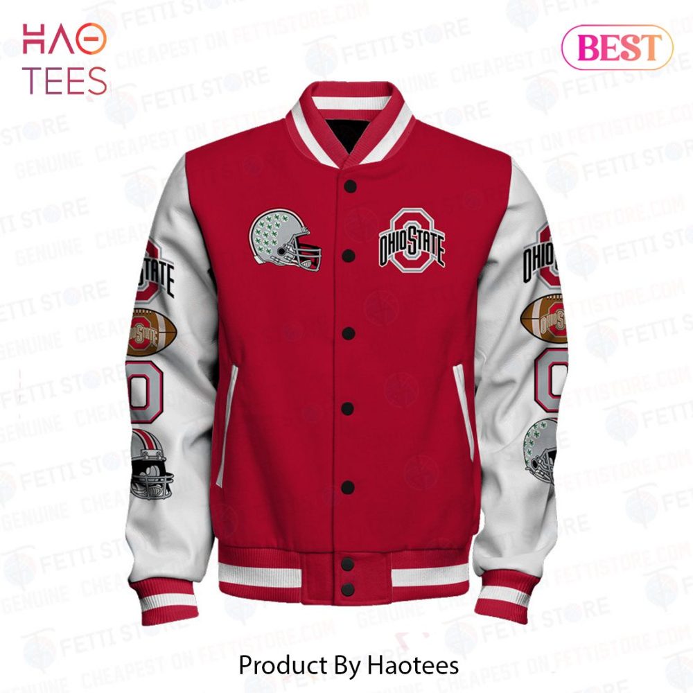 Ohio State Buckeyes Varsity Jacket - Stylish Fan Gear For Game Day Enthusiasts
