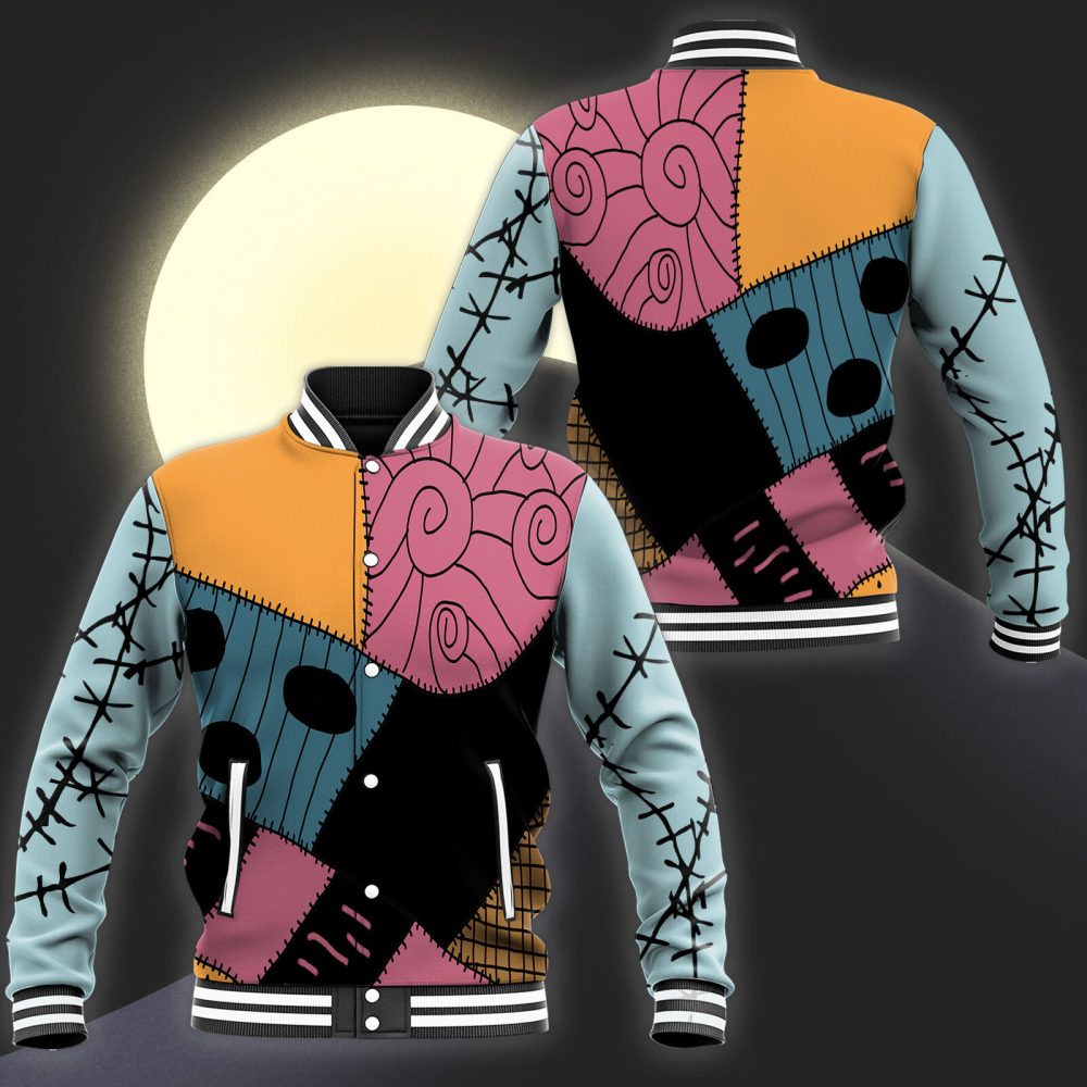 Love Sally The Queen Of Nighmare Happy Halloween Baseball Jacket