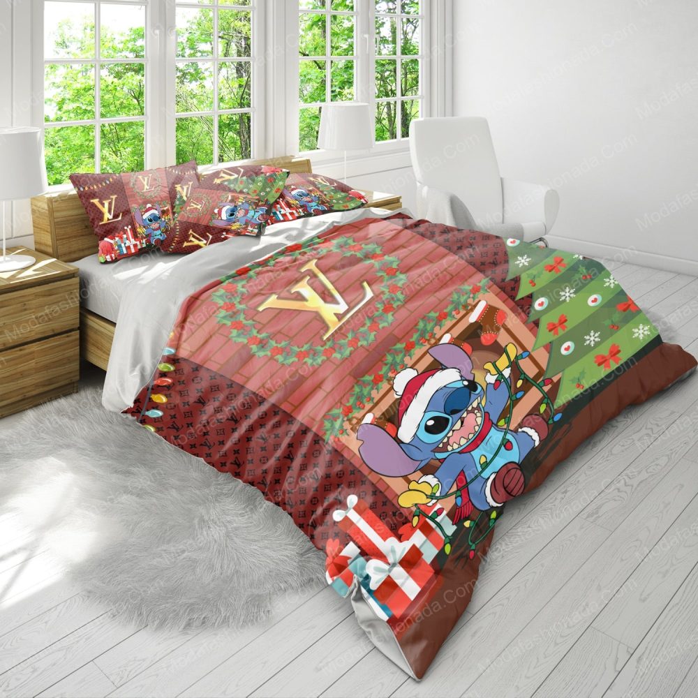 Festive Cartoon Character Christmas Bedding Set – Cozy Holiday Design For Kids &amp; Adults