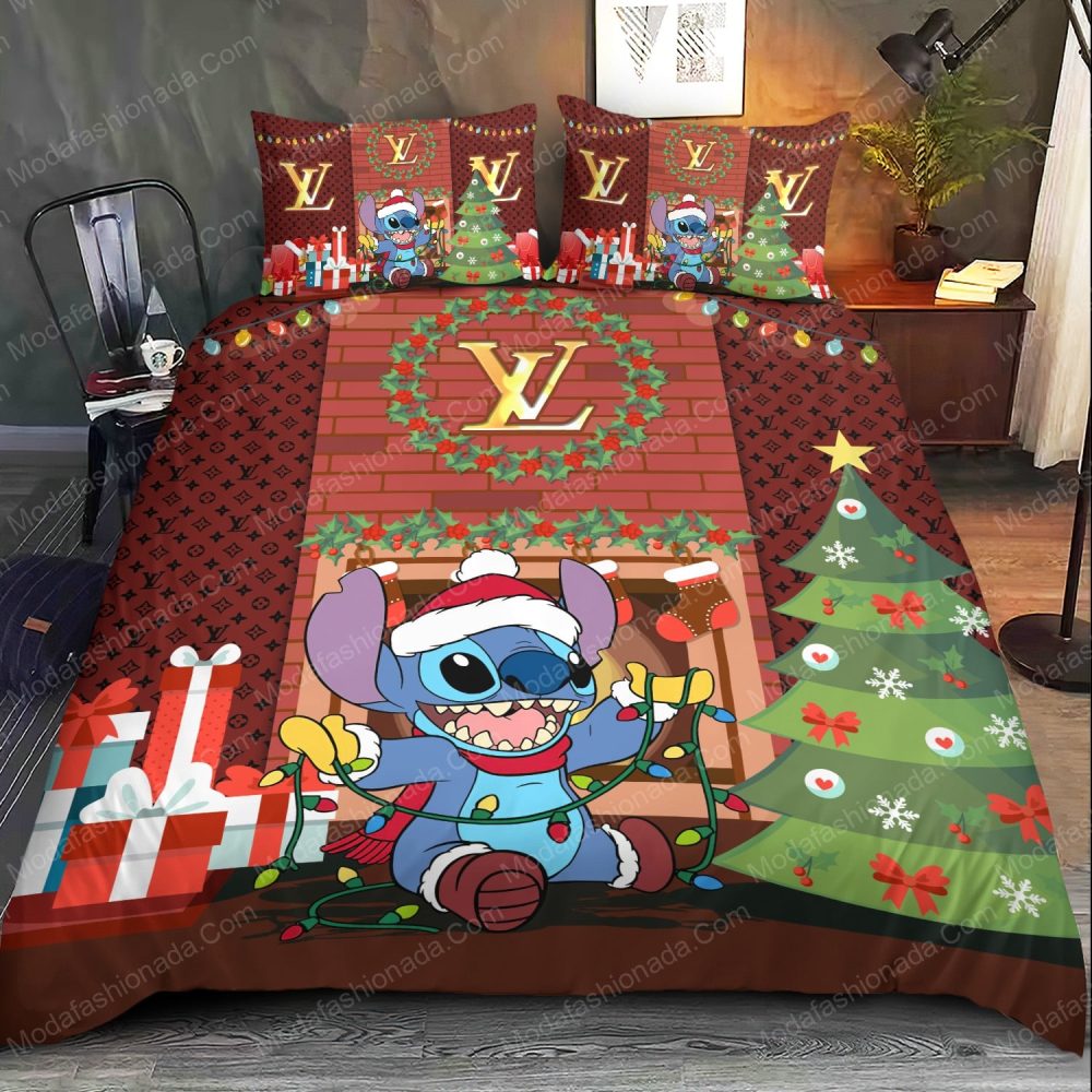 Festive Cartoon Character Christmas Bedding Set – Cozy Holiday Design For Kids &amp; Adults