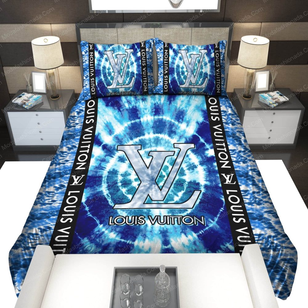 Tie Dye Louis Vuitton Bedding Sets
