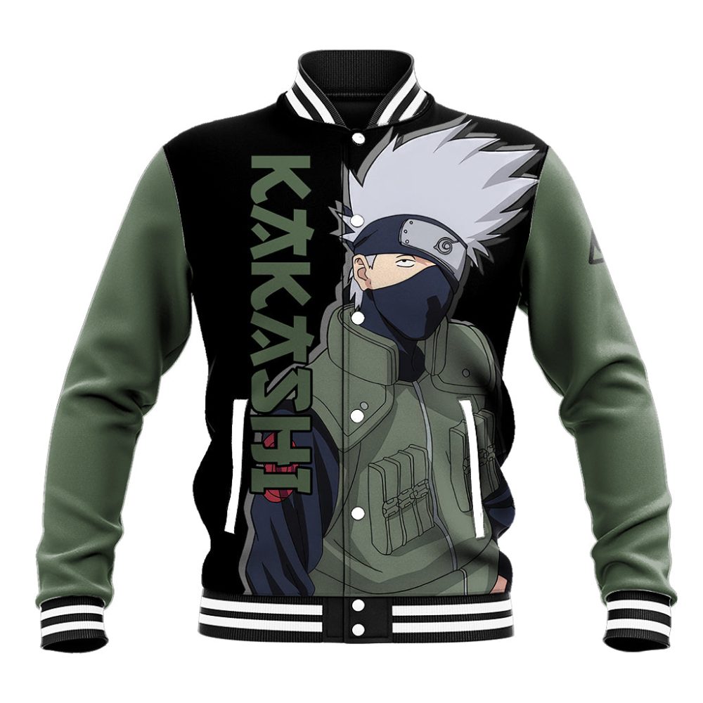 Hatake Kakashi - Sharingan Eyes Baseball Jacket Ts04