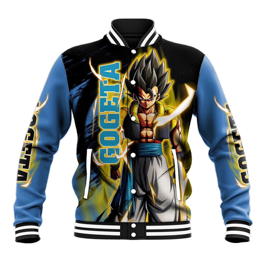 Gogeta - Dargon Ball Baseball Jacket Ts04