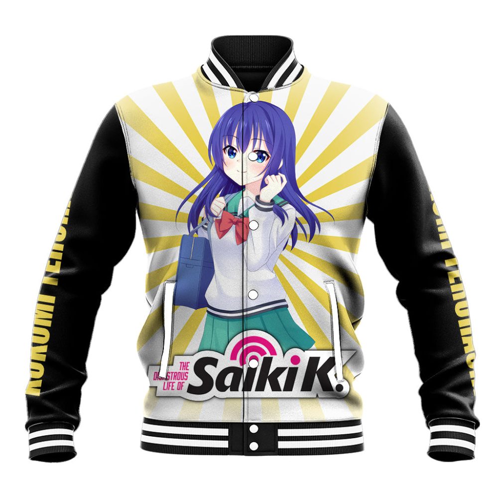 Saiki K Kokomi Teruhashi Baseball Jacket The Disastrous Life Of Saiki K Ts04