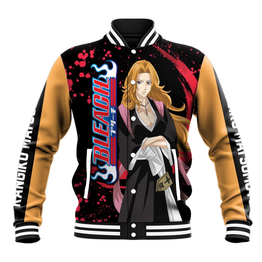 Rangiku Matsumoto Baseball Jacket Bleach Ts04