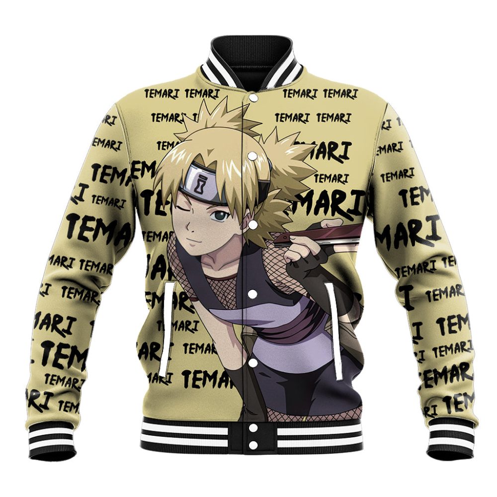 Temari - Style Manga Baseball Jacket Ts04