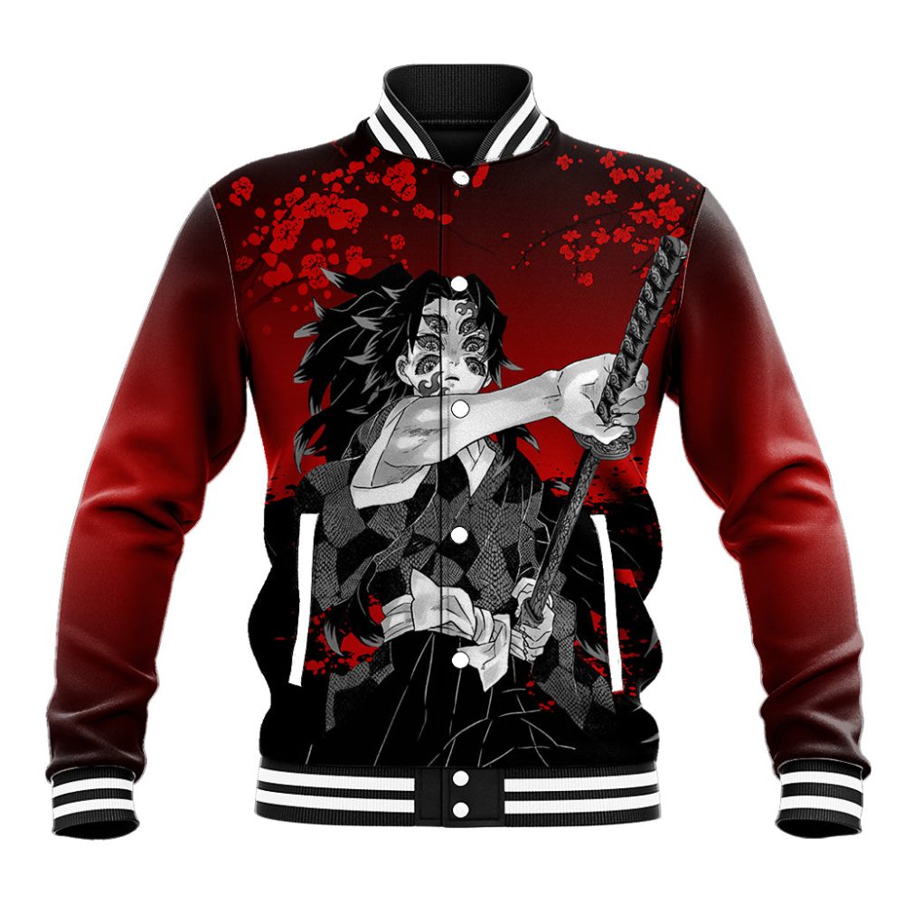 Kokushibo Baseball Jacket Demon Slayer Ts04