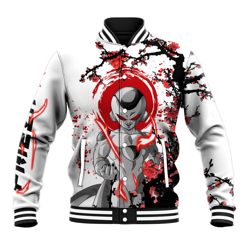 Frieza - Japan Style Anime Baseball Jacket Ts04