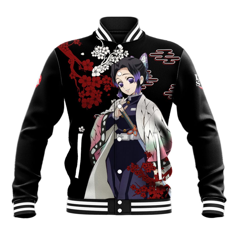 Shinobu Kocho - Japan Style Baseball Jacket Ts04