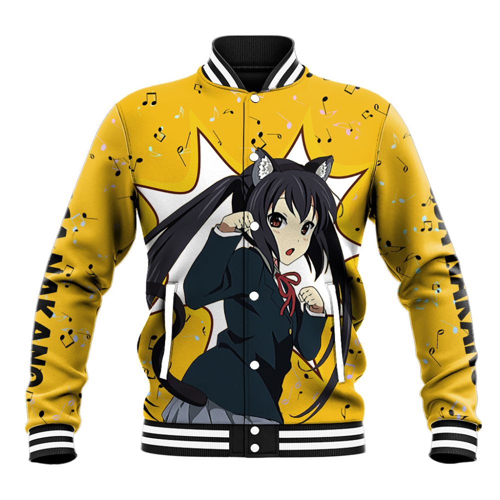 K-On - Azusa Nakano Anime Baseball Jacket Ts04