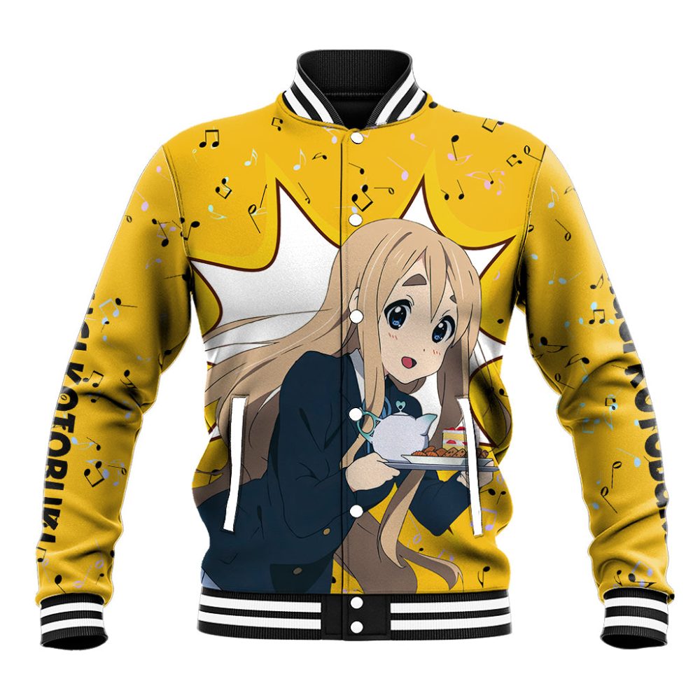 K-On - Tsumugi Kotobuki Anime Baseball Jacket Ts04