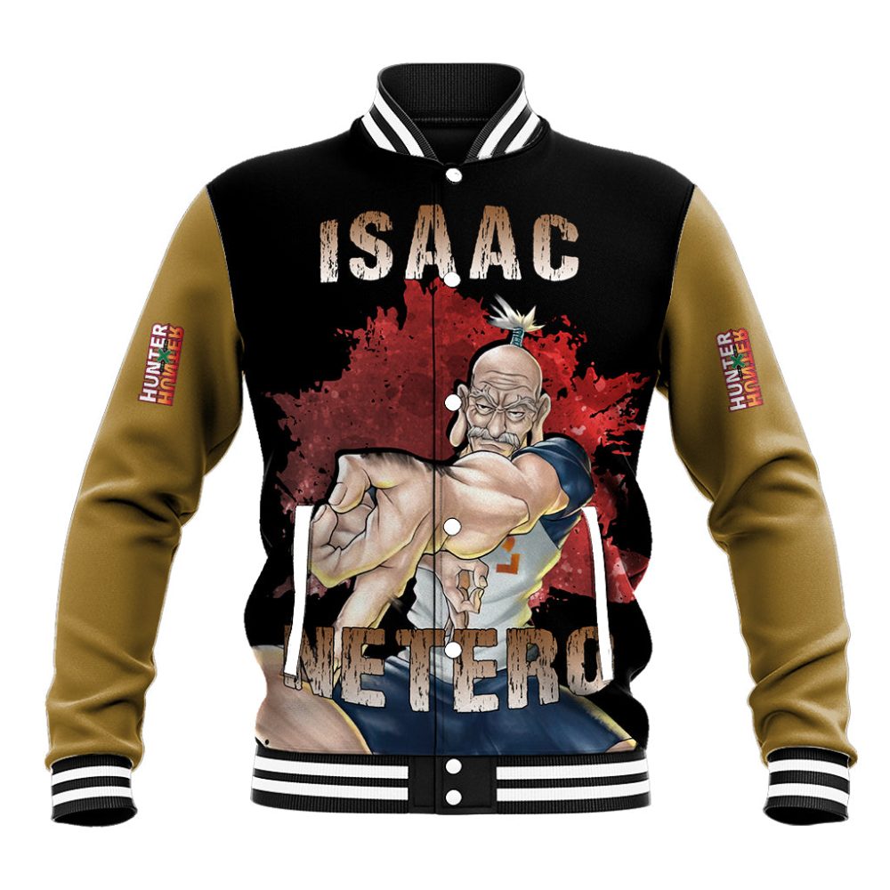 Isaac Netero Baseball Jacket Hunter Hunter Ts04